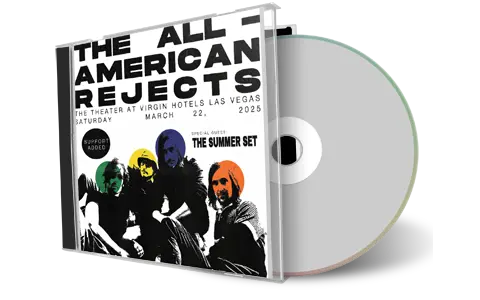 Front cover artwork of All-American Rejects 2025-03-22 CD Las Vegas Audience