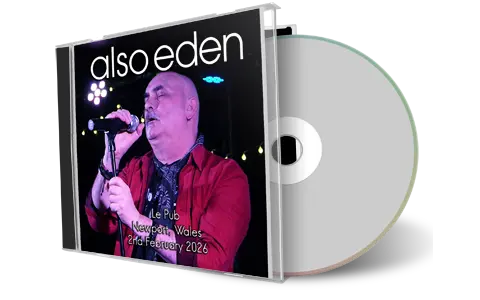 Front cover artwork of Also Eden 2026-02-06 CD Newport Audience