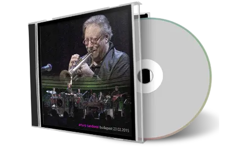 Front cover artwork of Arturo Sandoval 2015-02-23 CD Budapest Soundboard