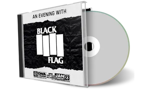 Front cover artwork of Black Flag 2026-01-23 CD San Francisco Audience