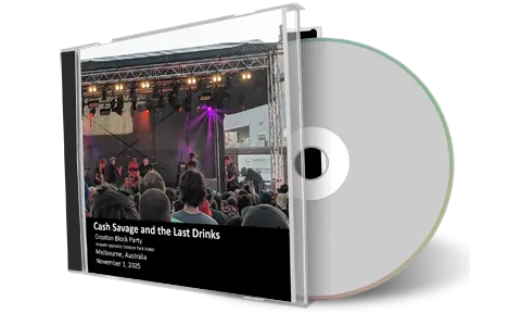 Front cover artwork of Cash Savage 2025-11-01 CD Melbourne Audience