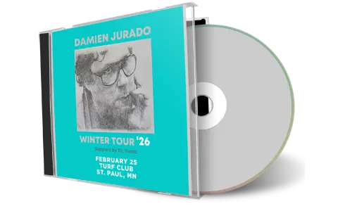 Front cover artwork of Damien Jurado 2026-02-25 CD St Paul Audience