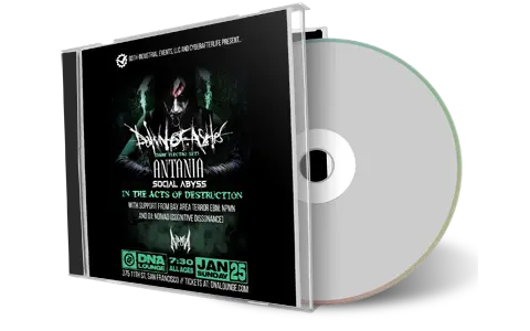 Front cover artwork of Dawn Of Ashes 2026-01-25 CD San Francisco Audience