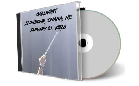 Front cover artwork of Gallivant 2026-01-31 CD Omaha Audience