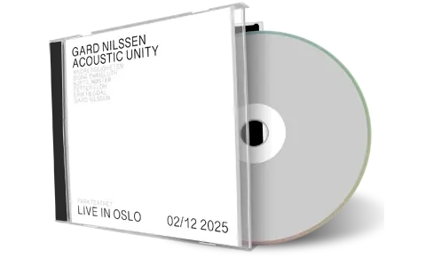 Front cover artwork of Gard Nilssen Acoustic Unity 2025-12-02 CD Oslo Audience