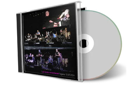 Front cover artwork of Gil Evans Remembered 2024-07-12 CD Lugano Soundboard