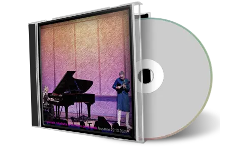 Front cover artwork of Gonzalo Rubalcaba 2025-10-29 CD Lausanne Soundboard