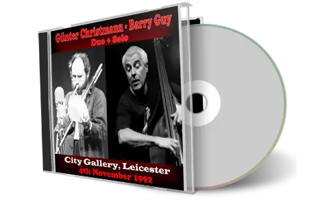 Front cover artwork of Guenter Christmann 1992-11-04 CD Leicester Audience