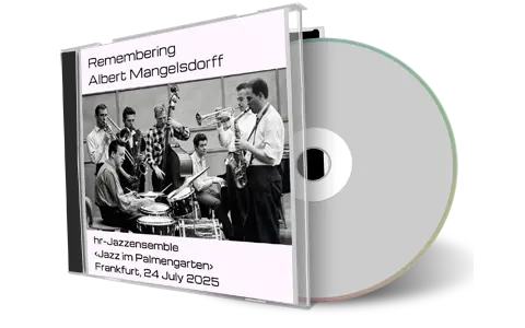 Front cover artwork of Hr Jazz Ensemble 2025-07-24 CD Frankfurt Audience