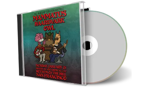 Front cover artwork of Haardvark 2026-01-25 CD San Francisco Audience