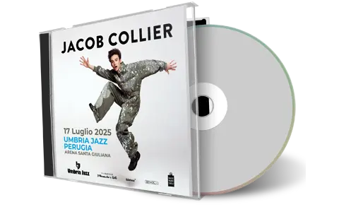 Front cover artwork of Jacob Collier 2025-07-17 CD Umbria Jazz Festival Audience