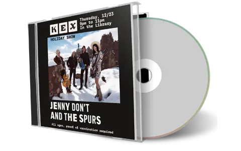 Front cover artwork of Jenny Dont 2021-12-23 CD Portland Audience