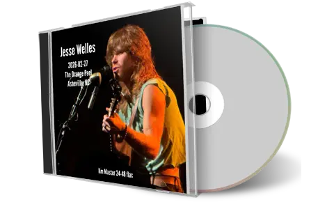 Front cover artwork of Jesse Welles 2026-02-27 CD Asheville Audience