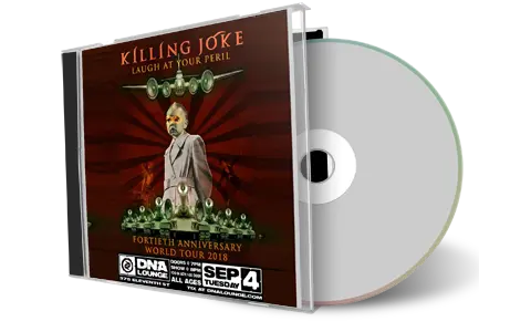 Front cover artwork of Killing Joke 2018-09-04 CD San Francisco Audience