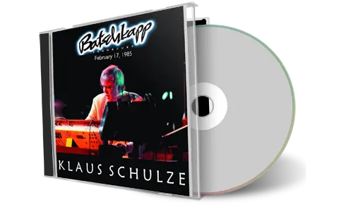 Front cover artwork of Klaus Schulze And Rainer Bloss 1985-02-17 CD Frankfurt Audience
