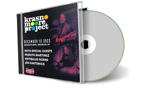 Front cover artwork of Krasno Moore Project 2023-12-15 CD Brooklyn Audience