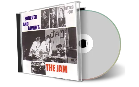 Front cover artwork of The Jam Compilation CD Forever And Always Audience