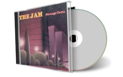 Front cover artwork of The Jam Compilation CD Strange Town Soundboard