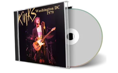 Front cover artwork of The Kinks 1979-09-21 CD Washington Audience