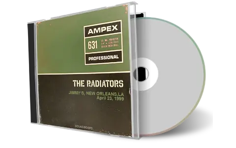 Front cover artwork of The Radiators 1999-04-23 CD New Orleans Soundboard