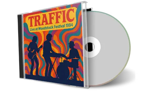 Front cover artwork of Traffic 1994-08-14 CD Saugerties Soundboard