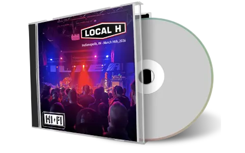 Front cover artwork of Local H 2026-03-14 CD Indianapolis Audience