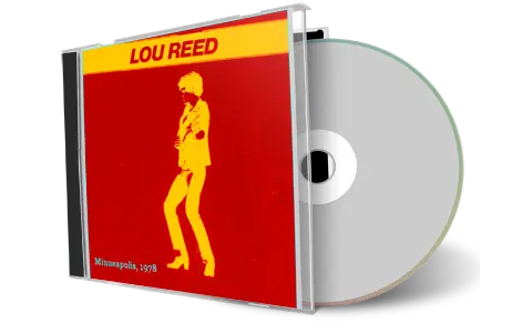 Front cover artwork of Lou Reed 1978-04-16 CD Minneapolis Audience