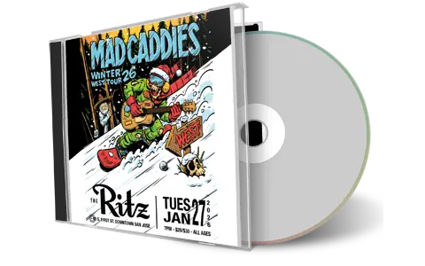 Front cover artwork of Mad Caddies 2026-01-27 CD San Jose Audience