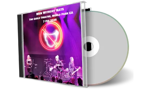 Front cover artwork of Men Without Hats 2026-02-08 CD Menlo Park Audience