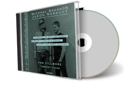 Front cover artwork of Michael Shannon And Jason Narducy 2026-02-17 CD San Francisco Audience