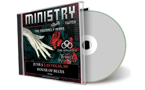 Front cover artwork of Ministry 2025-06-05 CD Las Vegas Audience
