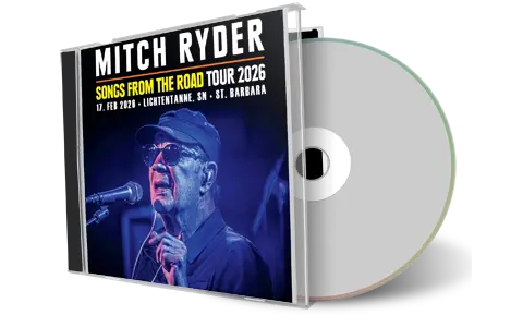Front cover artwork of Mitch Ryder 2026-02-17 CD Lichtentanne Audience