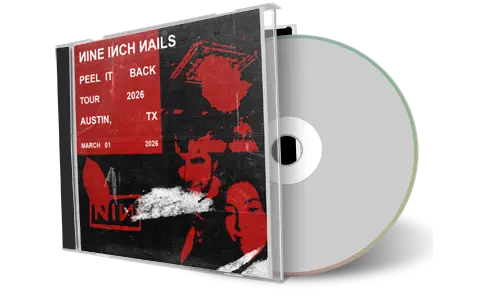 Front cover artwork of Nine Inch Nails 2026-03-01 CD Austin Audience
