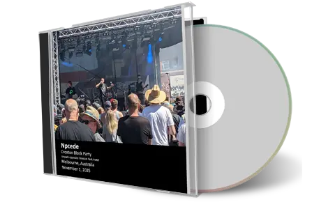 Front cover artwork of Npcede 2025-11-01 CD Melbourne Audience