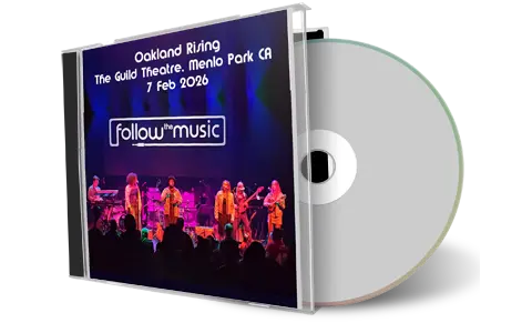 Front cover artwork of Oakland Rising 2026-02-06 CD Menlo Park Audience