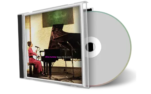 Front cover artwork of Olivia Trummer 2025-05-18 CD Bonn Soundboard