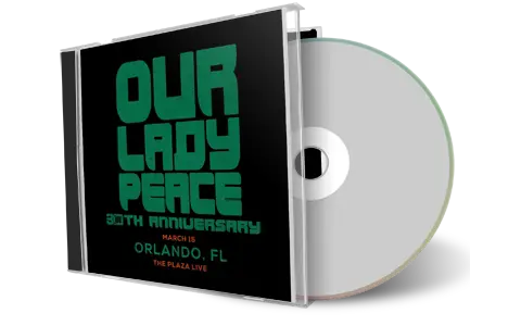 Front cover artwork of Our Lady Peace 2026-03-15 CD Orlando Audience