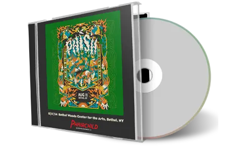 Front cover artwork of Phish 2024-08-11 CD Bethel Audience