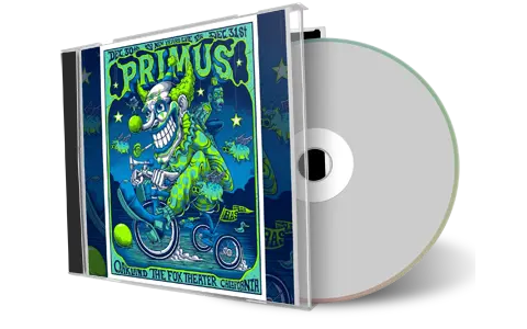 Front cover artwork of Primus 2025-12-30 CD Oakland Audience