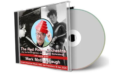 Front cover artwork of Red Room Orchestra 2026-01-18 CD San Francisco Audience