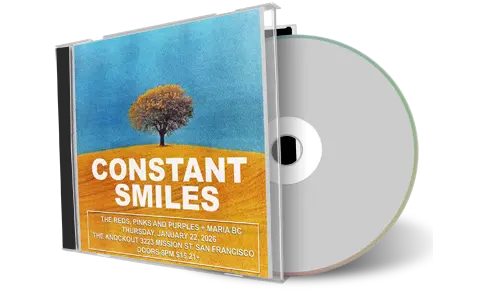 Front cover artwork of Reds Pinks And Purples 2026-01-22 CD San Francisco Audience