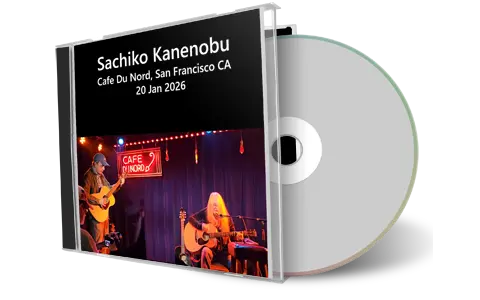 Front cover artwork of Sachiko Kanenobu 2026-01-20 CD San Francisco Audience