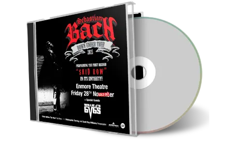 Front cover artwork of Sebastian Bach 2025-11-28 CD Sydney Audience