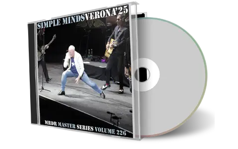 Front cover artwork of Simple Minds 2025-07-15 CD Verona Audience