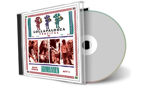 Front cover artwork of Soundgarden Compilation CD Lollapalooza 1992 Audience