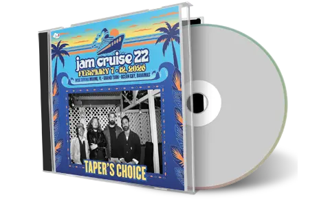 Front cover artwork of Tapers Choice 2026-02-07 CD Jam Cruise 22 Audience