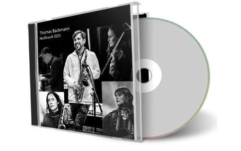 Front cover artwork of Thomas Backman 2025-05-20 CD Hudiksvall Soundboard