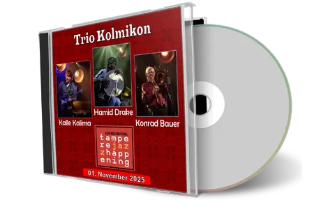 Front cover artwork of Trio Kolmikon 2025-11-01 CD Tampere Soundboard