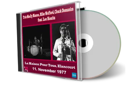 Front cover artwork of Trio Shelly Manne 1977-11-11 CD Elancourt Soundboard