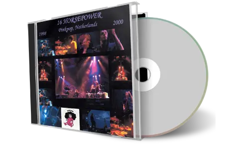 Front cover artwork of 16 Horsepower Compilation CD Pinkpop 1998 2000 Soundboard